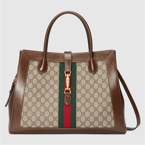 gucci vintage jackie o bag|jackie 1961 large tote bag.